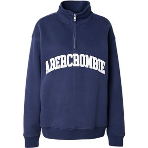 Abercrombie & Fitch Sweatshirt  lichtbeige / navy / wit