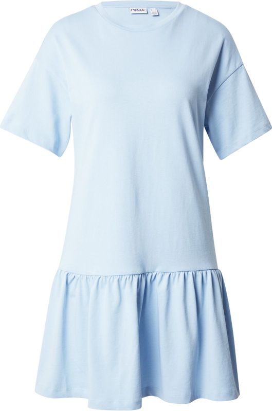 Pcjamie - Midi-jurk - Peplum - Korte Mouwen - Relaxed Fit