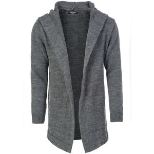 CARISMA Gebreid vest  antraciet