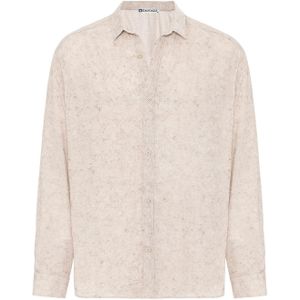 Dandalo Overhemd  beige / donkergrijs