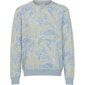 BLEND Sweatshirt  lichtblauw / groen