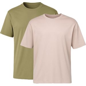 C&City Shirt  groen / poederroze