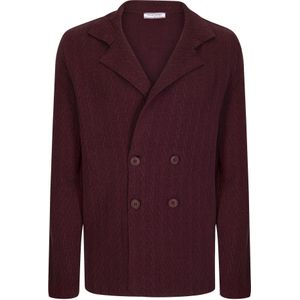 Felix Hardy Gebreid vest  bordeaux