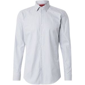 HUGO Overhemd 'Kenno'  duifblauw / wit