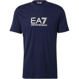 EA7 Emporio Armani - Shirt - Marine / Pasteelgeel - T-shirt
