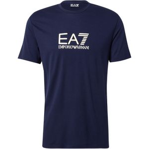 EA7 Emporio Armani - Shirt - Marine / Pasteelgeel - T-shirt