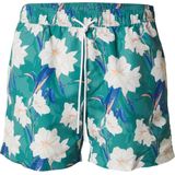 BOSS Zwemshorts 'Iris'  donkerblauw / geel / groen / wit