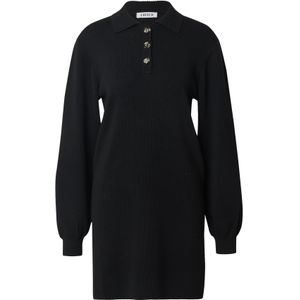 EDITED Gebreide jurk 'Jeni'  zwart