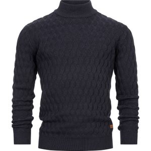 INDICODE JEANS Trui 'Alpha'  nachtblauw