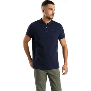 SPITZBUB Shirt ' Leonard '  donkerblauw / wit