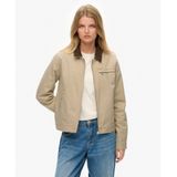 Superdry - Quilt Ranch - Damesjas - Fluwelen Kraag