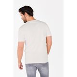 Key Largo Shirt 'Spokes'  beige / oranje / zwart / wit