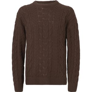 Only & Sons Trui 'ONSMACK'  donkerbruin