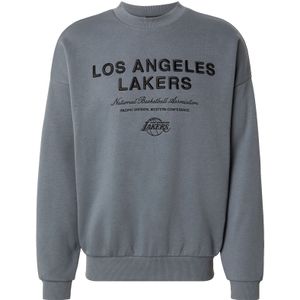 NEW ERA Sweatshirt 'NBA LOSLAK'  grijs