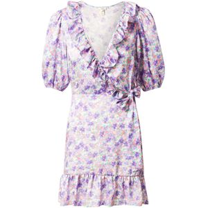 River Island Jurk  groen / lila / oranje / pink / wit