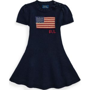 Polo Ralph Lauren Jurk  beige / navy / rood