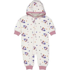 Fred's World by GREEN COTTON Overall  blauw / goudgeel / rosa / wit