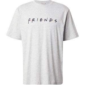 Only & Sons Shirt 'ONSFRIENDS'  grijs / lichtgrijs / zwart