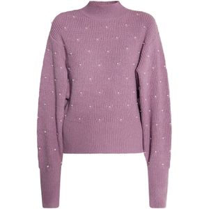 faina Trui 'Caneva'  mauve / parelwit