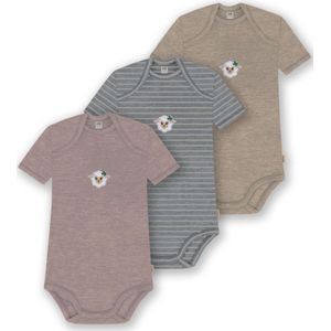 normani Rompertje/body 'Tauranga'  beige gemêleerd / duifblauw / oudroze