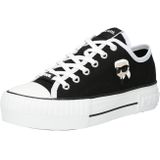 Karl Lagerfeld - Sneakers Laag - Taupe/Zwart/Wit