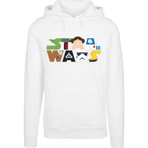 F4NT4STIC Sweatshirt 'Star Wars'  gemengde kleuren / wit
