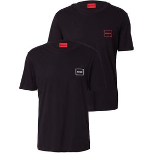 HUGO - Dugopak - T-shirt - Regular Fit - Set van 2 Stuks