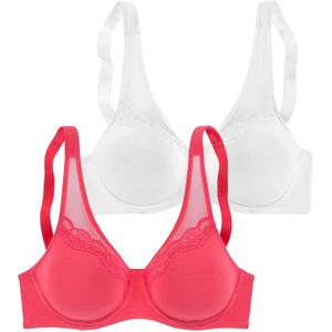 Bralette - Framboos - Jersey - Met Beugel - Comfortabel