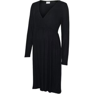 Mltrinity - Zwangerschapsjurk - V-Hals - Lange Mouwen - Regular Fit