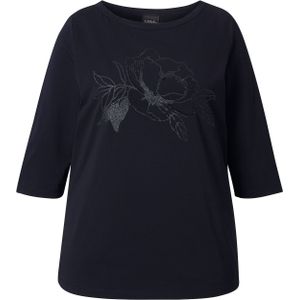 Ulla Popken Shirt  zwart