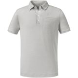 Schöffel - Ramseck - Poloshirt - Grijs - Korte Mouwen - V-hals