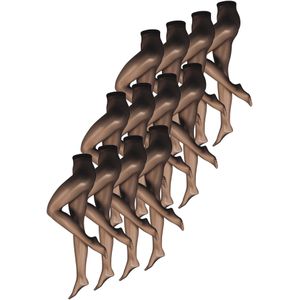 Nur Die Fijne panty ' Transparent 15 DEN '  zwart