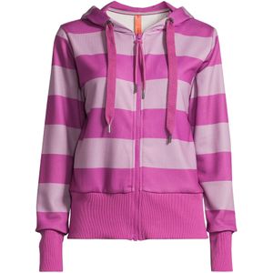 salzhaut - Reckscheker - Sweatvest - Lila - Met Capuchon