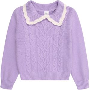GAP Trui 'CASHSOFT'  lila / wit