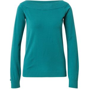 UNITED COLORS OF BENETTON - Trui - Smaragd - Slanke Pasvorm - Lange Mouw