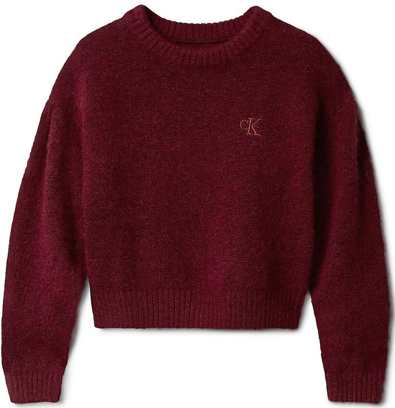 Calvin Klein Jeans Trui  rood gemêleerd