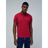 Salsa Jeans - Poloshirt - Rood - Basic Regular Fit - Korte Mouw