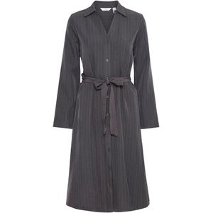 b.young Blousejurk 'BYMMMIDDE'  grafiet / lichtgrijs