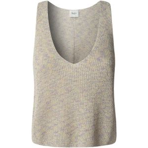 Pepe Jeans Gebreide top 'Claire'  lavendel / offwhite