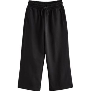 Next - Broek - Zwart - Katoen - Wide Leg - Lang/maxi