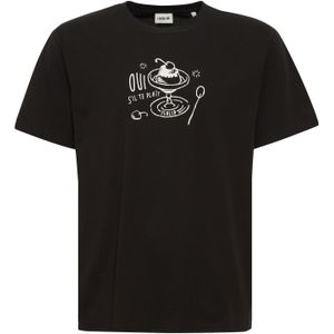 !Solid Shirt 'Sdnolan'  zwart / wit