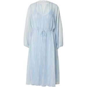 rosemunde Blousejurk  lichtblauw / wit