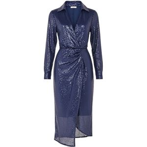 GODDIVA Jurk  donkerblauw