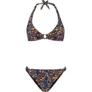 Shiwi Bikini 'Caro'  blauw / groen / lichtoranje / zwart