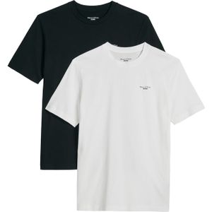 Marc O'Polo DENIM Shirt  zwart / wit