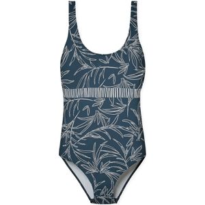 SCHIESSER Badpak ' Ocean Swim '  blauw
