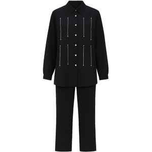 MODAMIHRAM Broekpak  zwart / wit