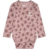 Hummel Romper L/æ - hmlFjora - Adobe Rose - Hummel - 56 - Romper L/S