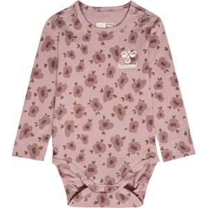 Hummel Romper L/æ - hmlFjora - Adobe Rose - Hummel - 56 - Romper L/S