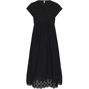 CULTURE Jurk 'Hawaii'  zwart